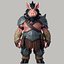 Stylized Warrior Pig