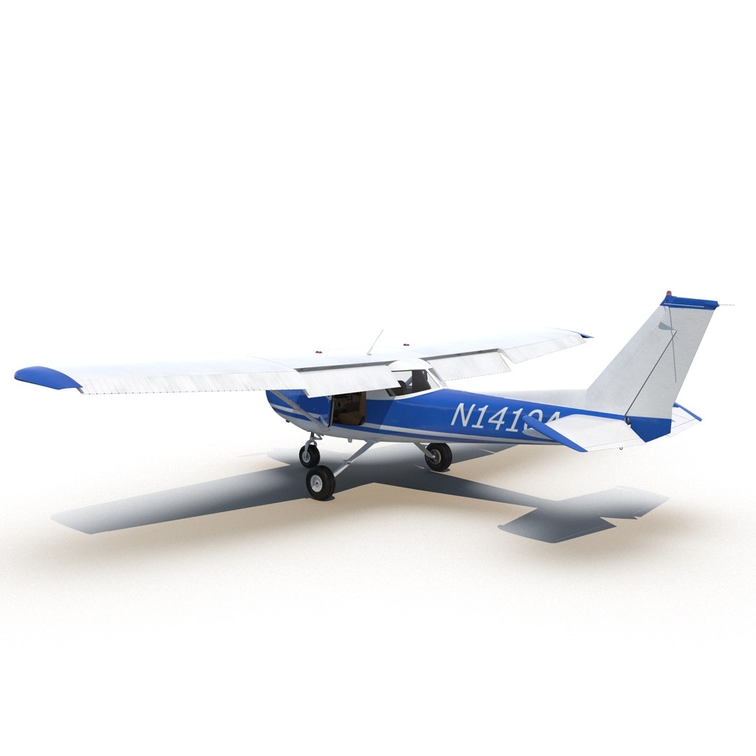 cessna 150 3d model