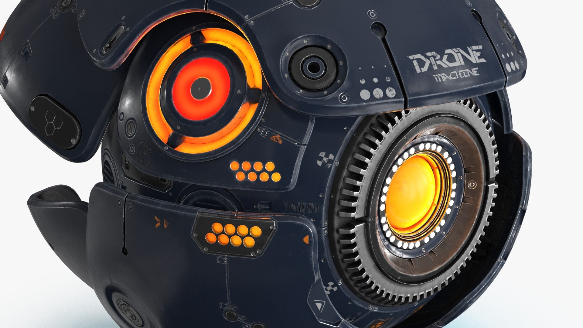 Sci Fi Drone Model - TurboSquid 2083860