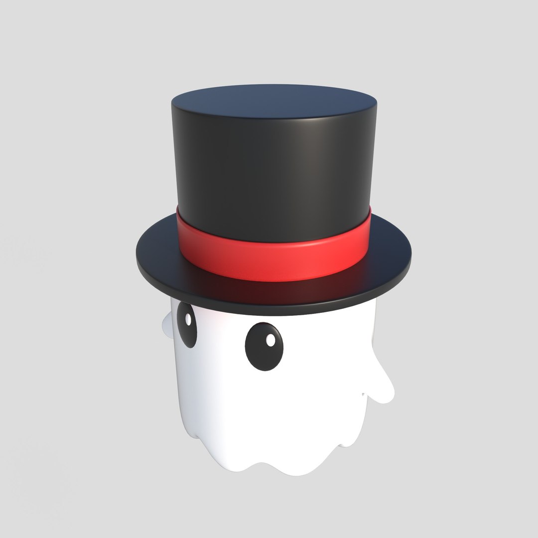 Toy Ghost 3D Model - TurboSquid 2397655