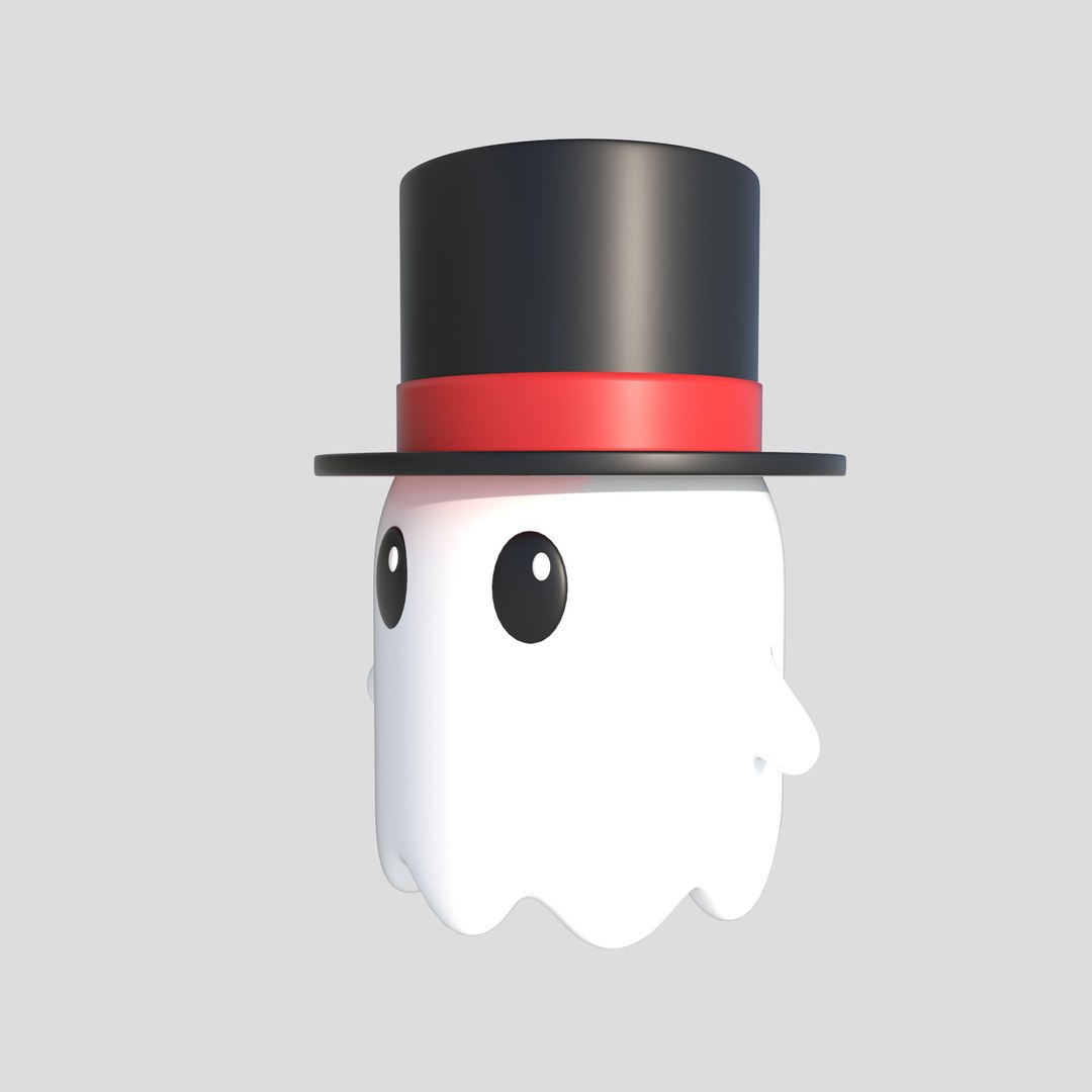 Toy Ghost 3D Model - TurboSquid 2397655