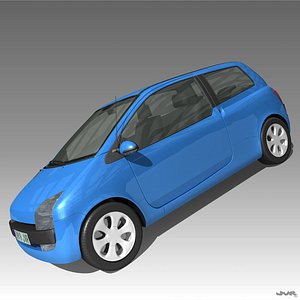 3d max city car small