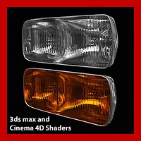 Car Light (3ds max and Cinema 4D)