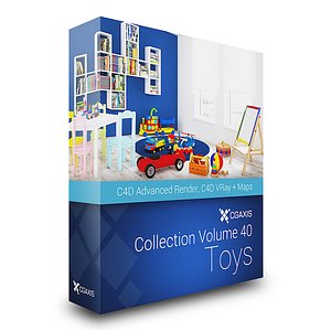 CGAxis Models Volume 40 Toys C4D