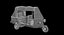 Tuk Tuk Schmutzfahrzeug