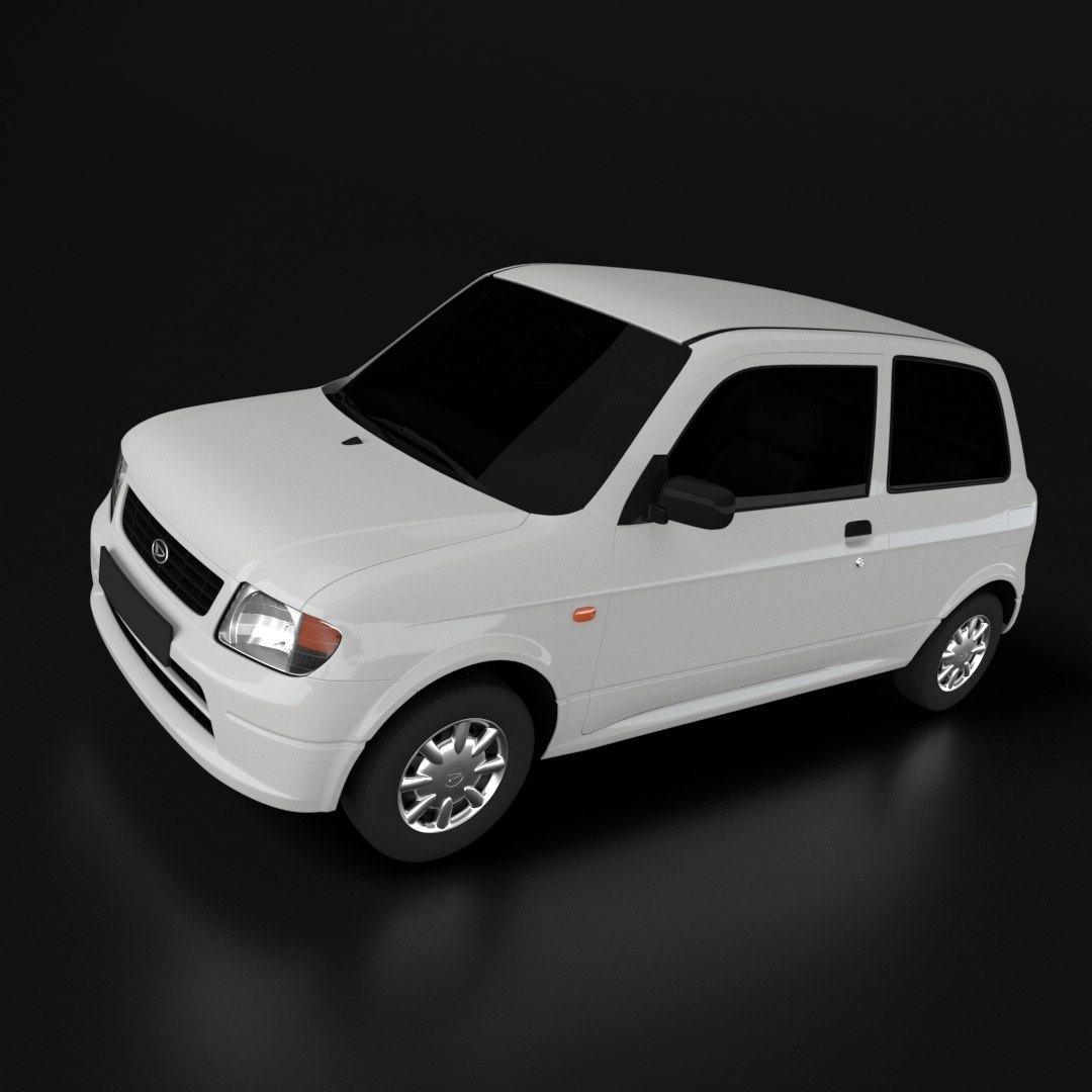 3D Daihatsu Mira model https://p.turbosquid.com/ts-thumb/n0/bYK9Gm/uZ/preview7/jpg/1755859001/1920x1080/fit_q87/e01692cedab68a33cc5b4fcb444a43c8e6e9a46e/preview7.jpg