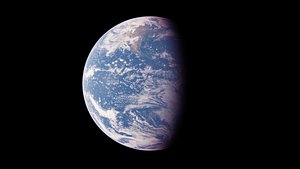 space earth 3D model