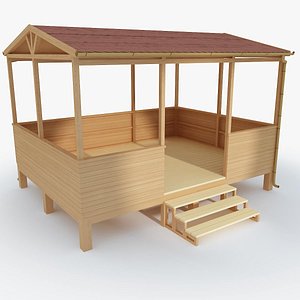 terrace wood 03 max