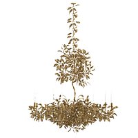 Golden Oak Chandelier Cox London