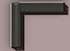 Concrete Trench Drain Corner V150 90 Degree Modular with Slotted Grate