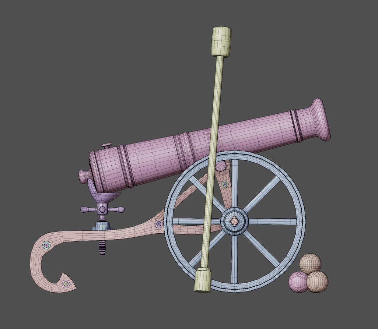 Vintage old cannon gun on rust carriage 3D model. 3D model https://p.turbosquid.com/ts-thumb/n0/iV2Nkj/7d/a3/png/1620630215/1920x1080/fit_q87/13c38c0db43e74226faced20d6d172321711c159/a3.jpg