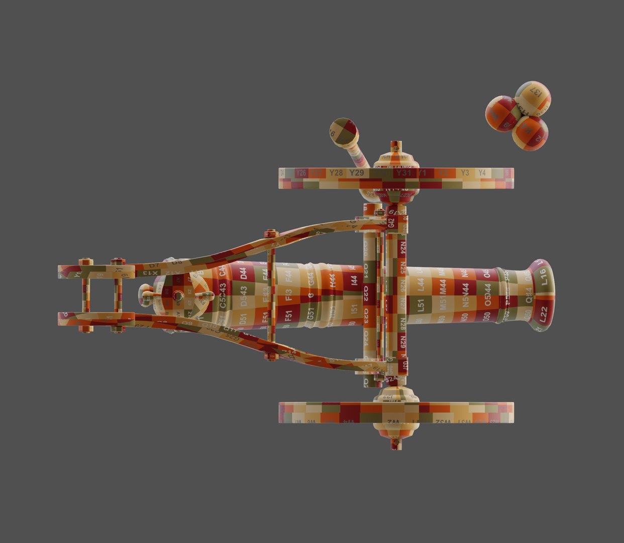 Vintage old cannon gun on rust carriage 3D model. 3D model https://p.turbosquid.com/ts-thumb/n0/iV2Nkj/RK/e4/png/1620630150/1920x1080/fit_q87/d363264b67e26d382facce356946e73f79f95afe/e4.jpg