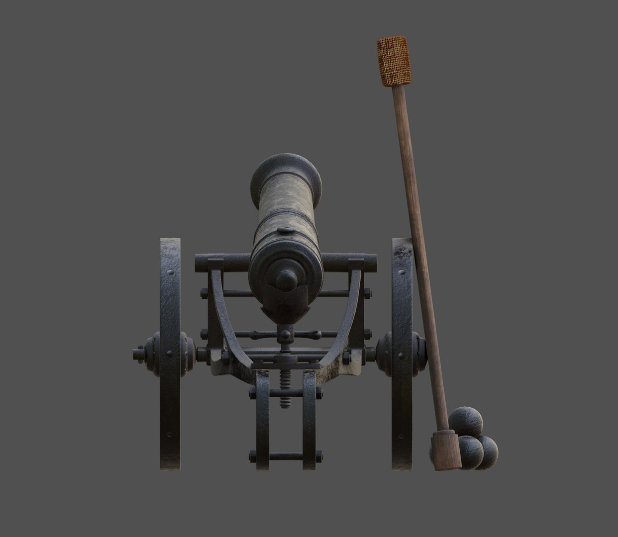 Vintage old cannon gun on rust carriage 3D model. 3D model https://p.turbosquid.com/ts-thumb/n0/iV2Nkj/W7/c1/png/1620630359/1920x1080/fit_q87/1625f6115ad26c8880f2b5ce38e10bb8ee871827/c1.jpg
