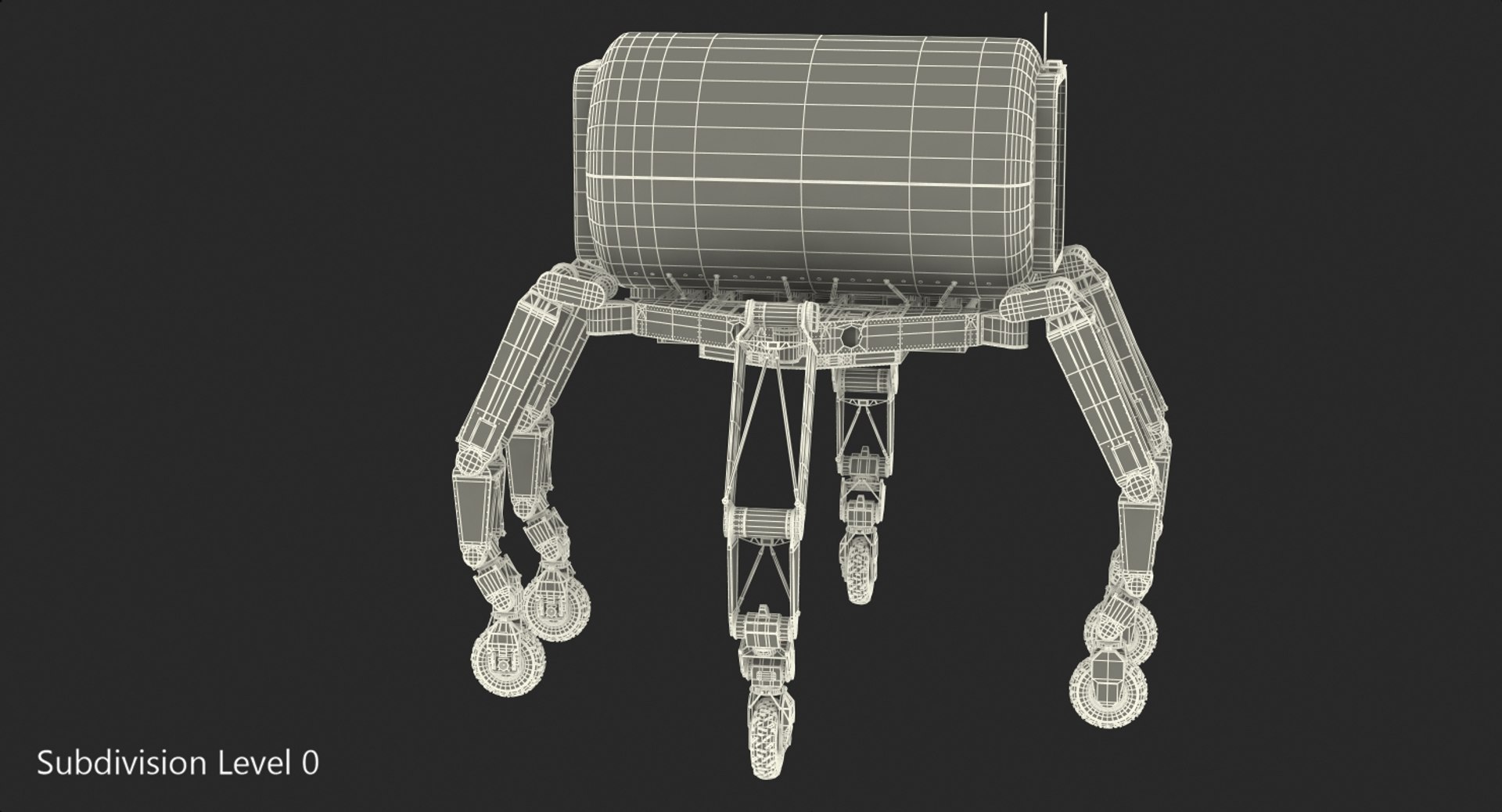 3D model nasa athlete lunar rover - TurboSquid 1318090