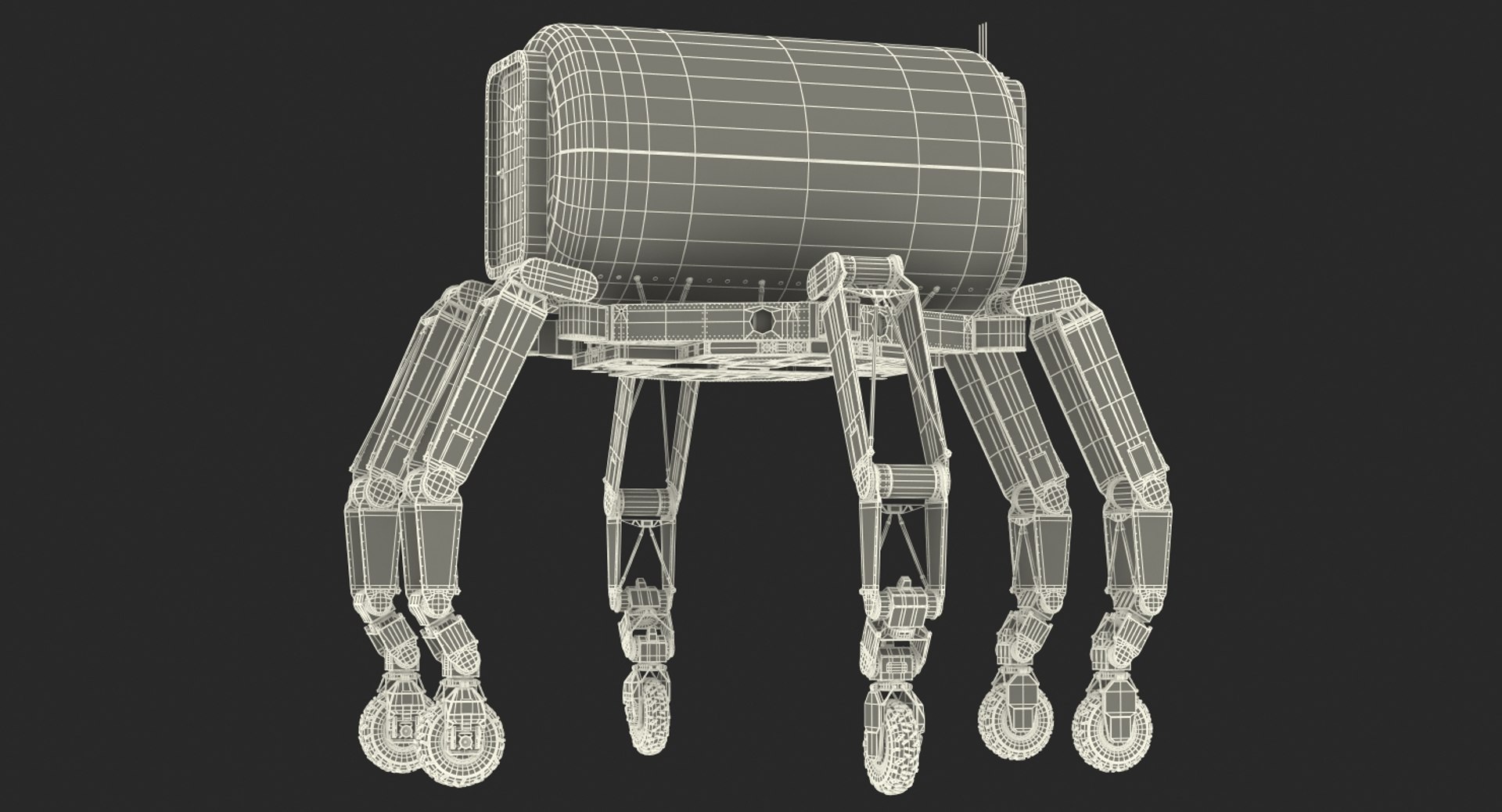 3D model nasa athlete lunar rover - TurboSquid 1318090