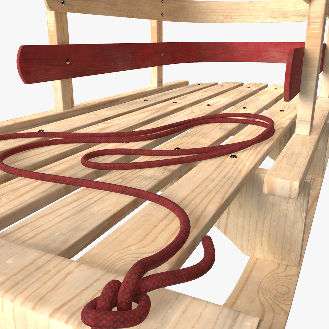 Wood Sled 3D Model - TurboSquid 2022950