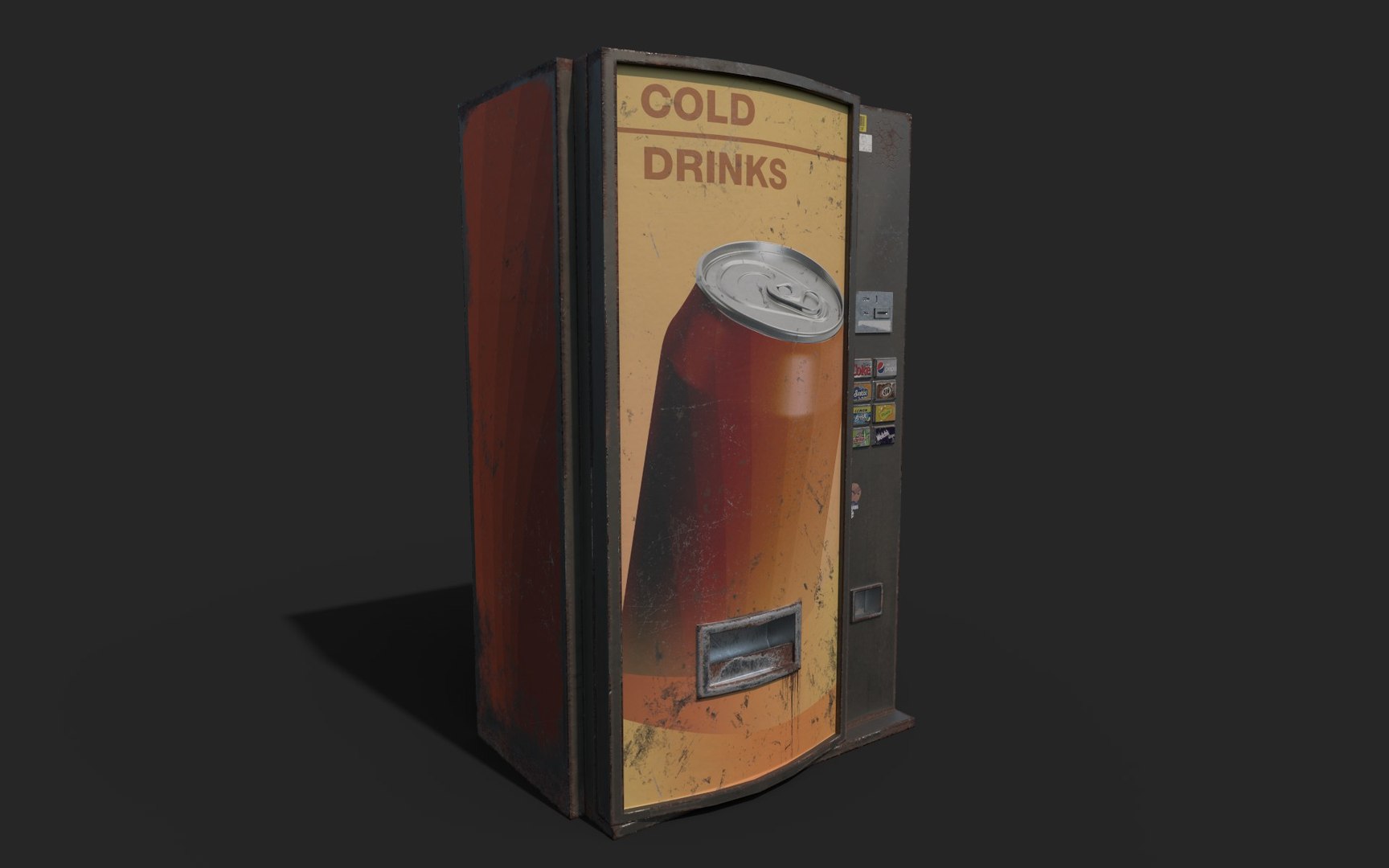 3D Vending Machine - TurboSquid 2190416