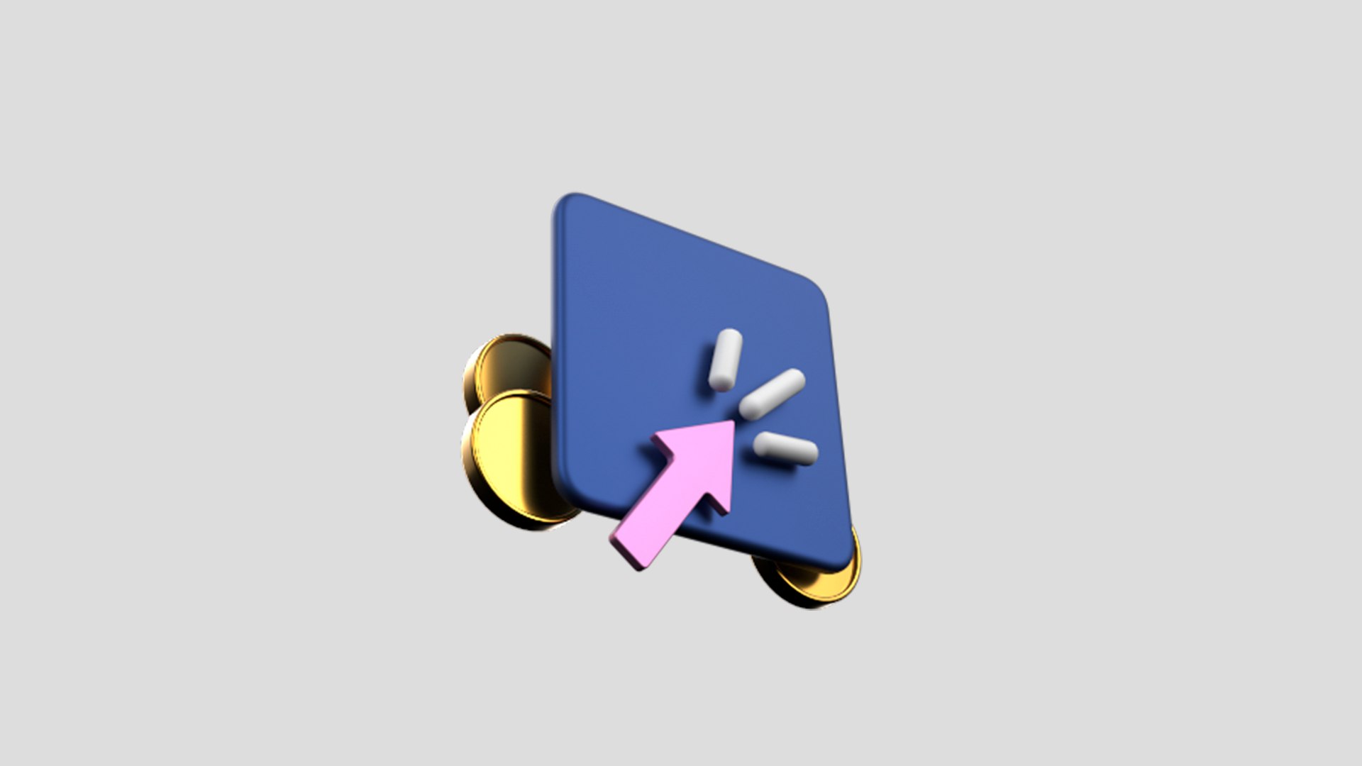 Select - crypto coins app web Icon Low-poly 3D - TurboSquid 2102356