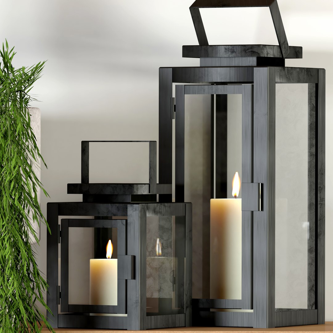 Decorative Set 02 Model - TurboSquid 2255530