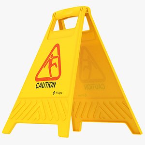 Floor Sign Caution
