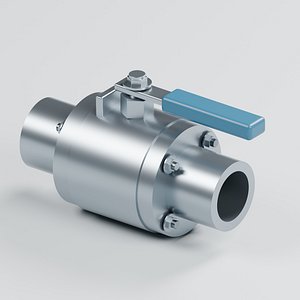 Three Piece Lever Operated Ball Valve