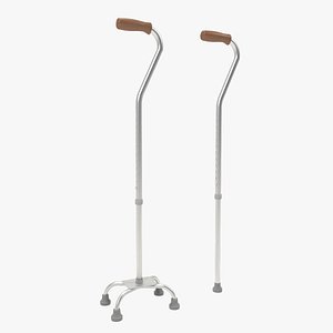 walking stick set 3d max