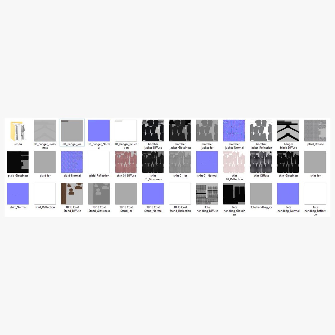 TB 13 Coat Stand 3D Model TurboSquid 2291567