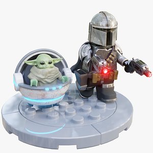 Mandalorian and grogu