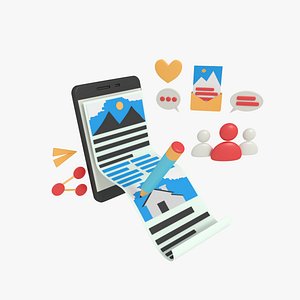 create content and share