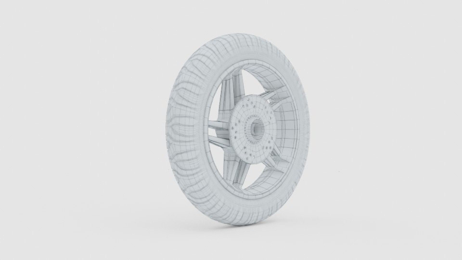 3D Smart Scooter Wheel With Rim Model - TurboSquid 2157665