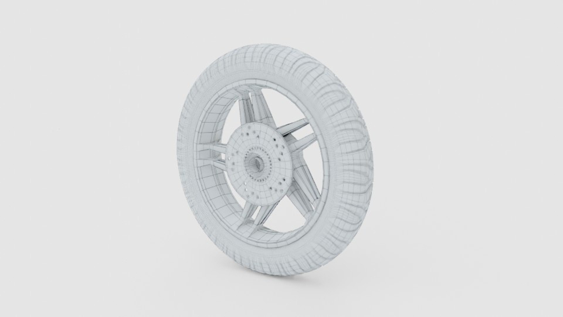3D Smart Scooter Wheel With Rim Model - TurboSquid 2157665