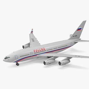 Ilyushin IL-96 Presidential Aircraft Simple Interior