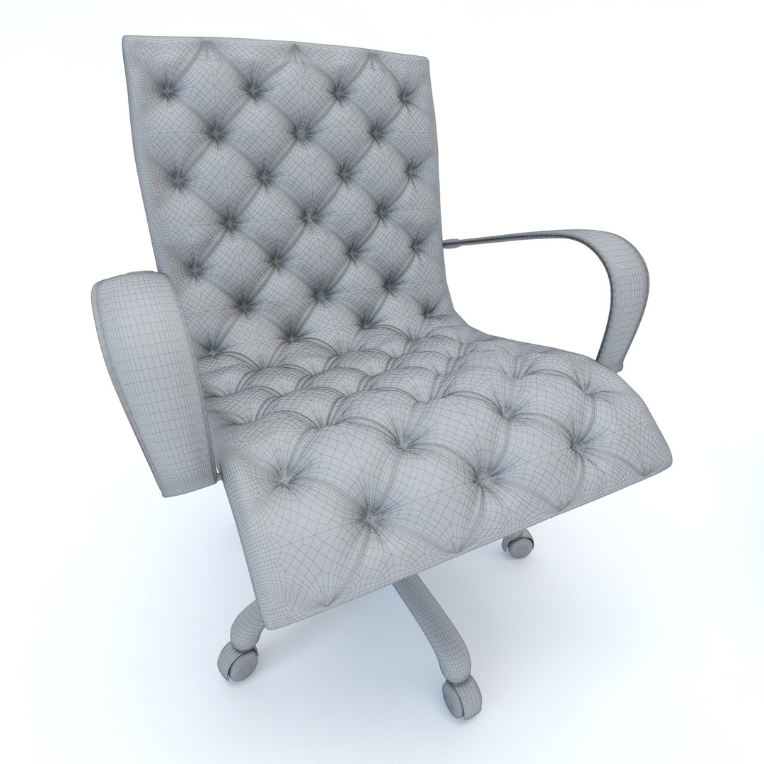 3D Office Chair V-ray Model - TurboSquid 1531936