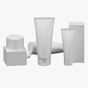 3D tubes set 03 model