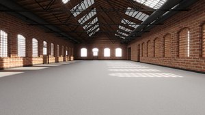 Event and Exhibition Hall 3D model