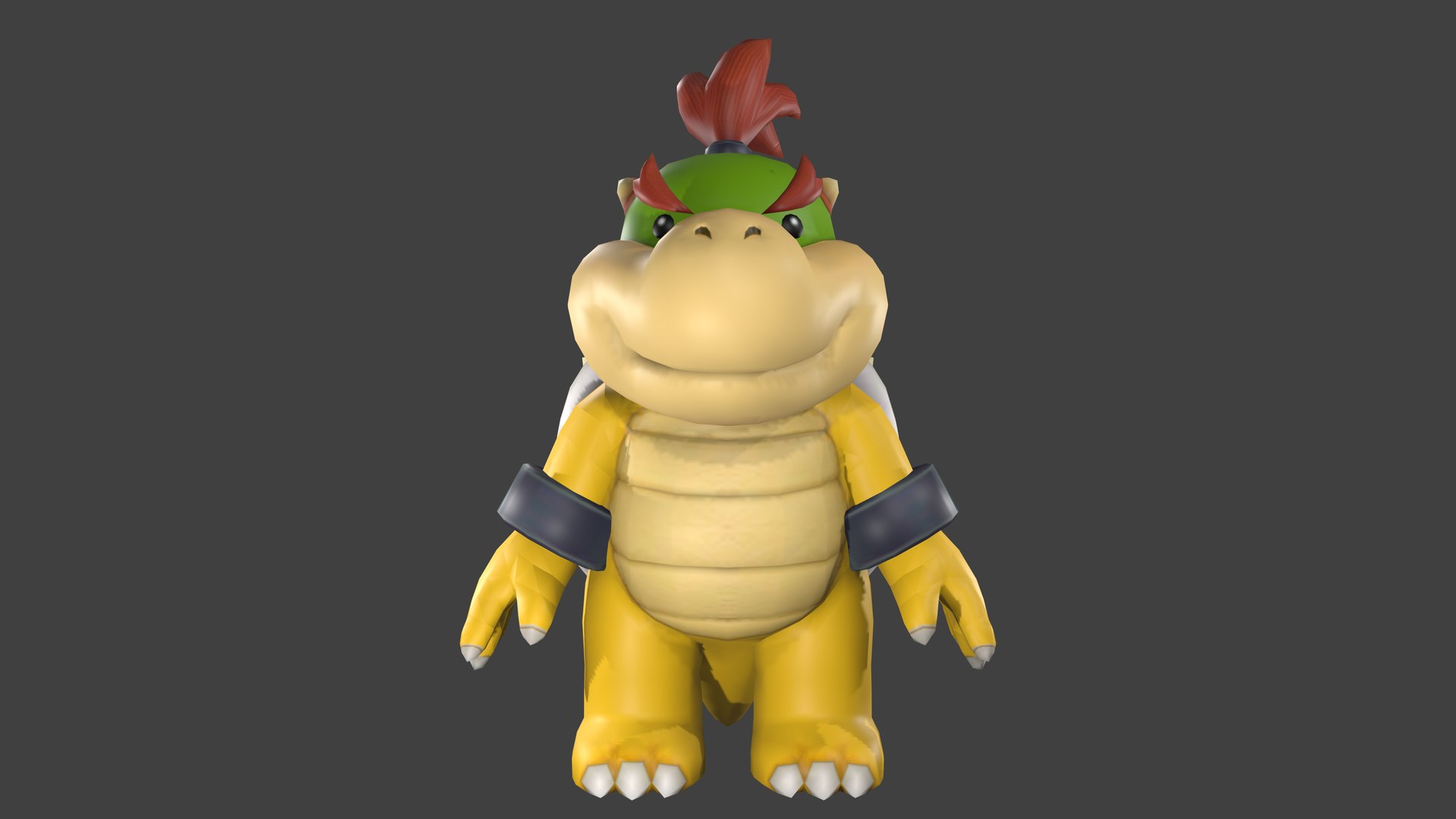 Bowser and Bowser Jr 3D model 3D printable