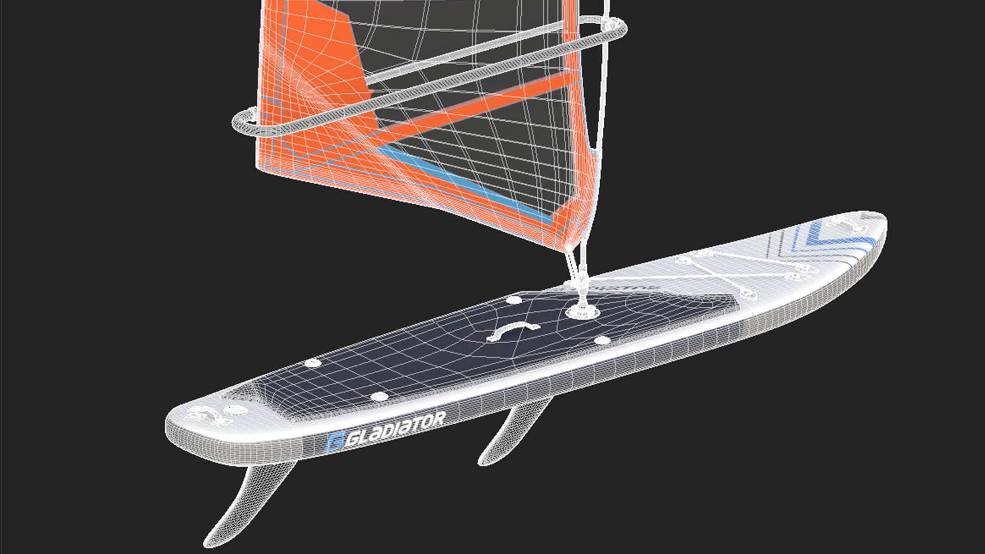 WindSurfing Board Gladiator 3D Model - TurboSquid 2115813