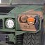 High Mobility Multipurpose Wheeled Vehicle Humvee Camo 3D Model
