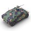 High Mobility Multipurpose Wheeled Vehicle Humvee Camo 3D Model