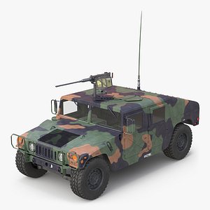 3d model of mobility multipurpose wheeled vehicle