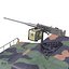 High Mobility Multipurpose Wheeled Vehicle Humvee Camo 3D Model
