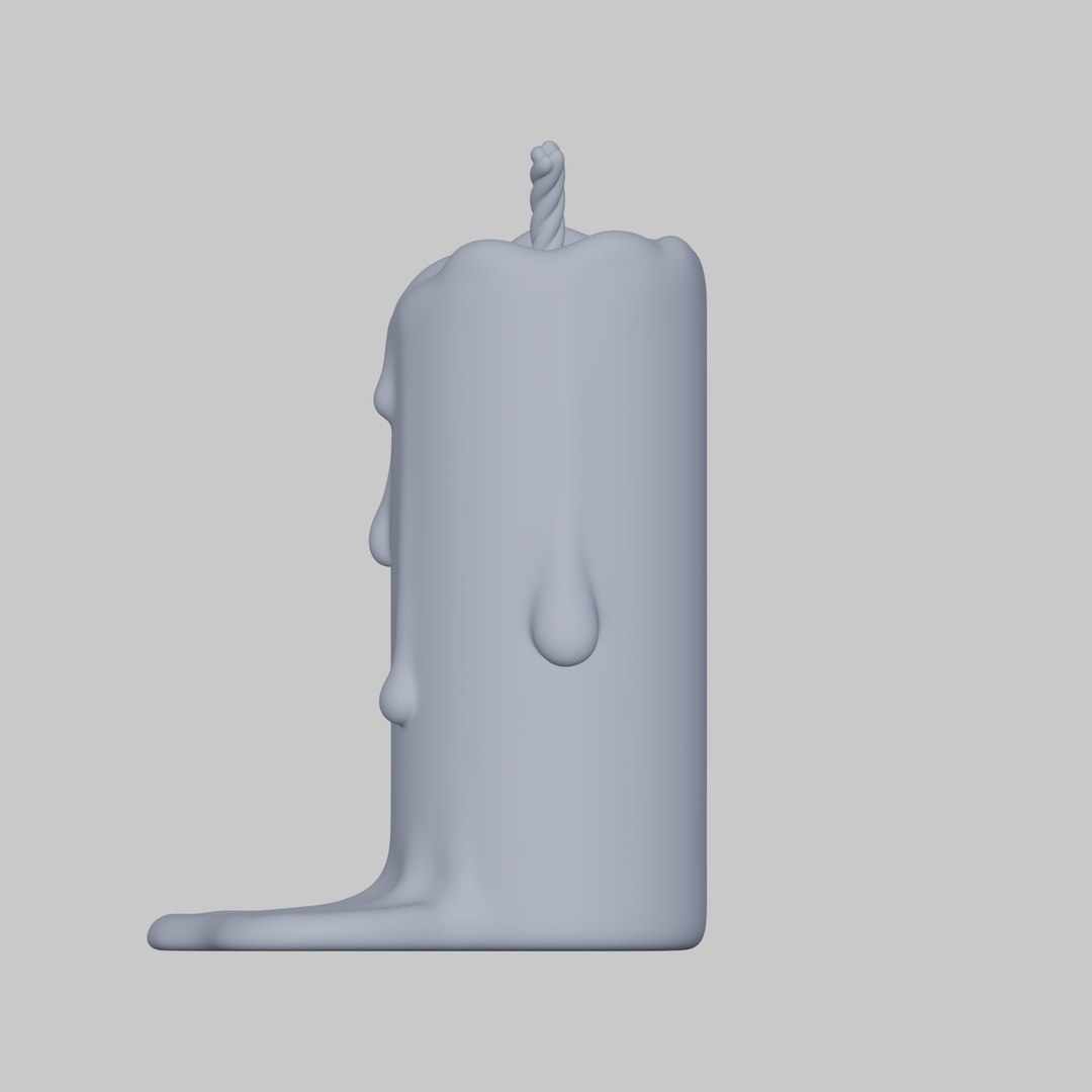 Melting Candle STL 3D model https://p.turbosquid.com/ts-thumb/n1/IYAHUu/3Q/candleleftview/png/1780953983/1920x1080/fit_q87/bebd943499fc6e22e6cb05a1cb7fa3b4ae382e23/candleleftview.jpg
