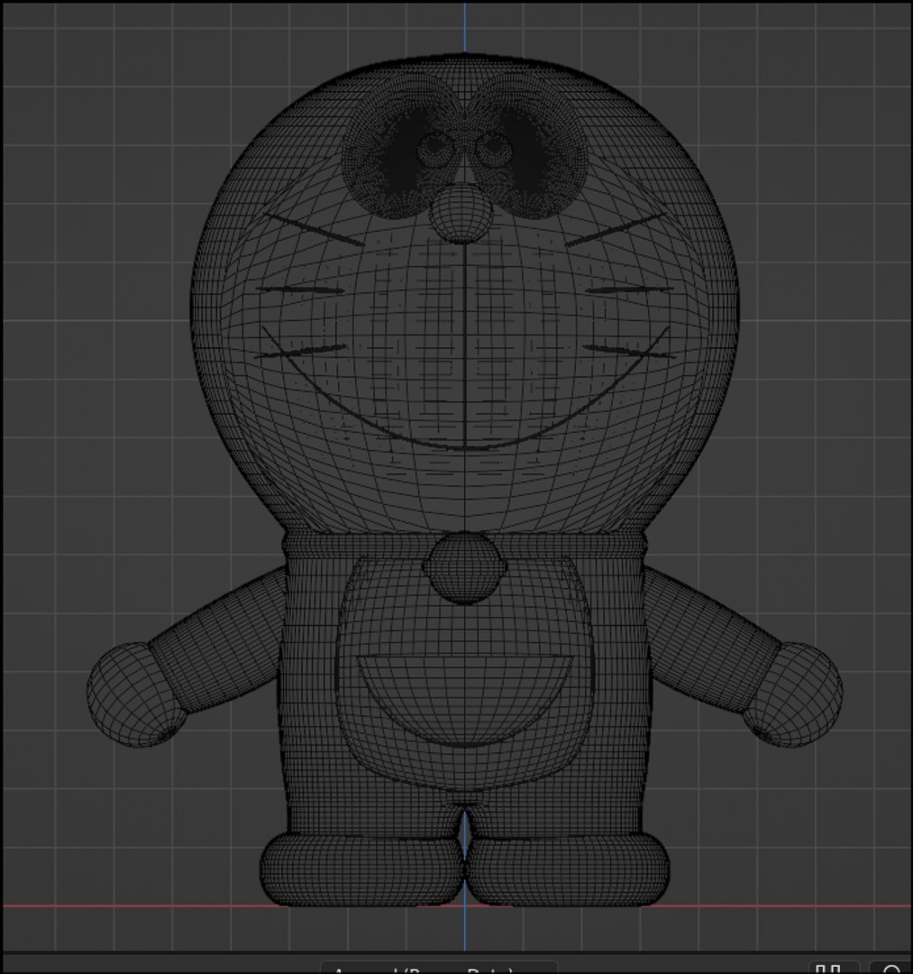 3D Doraemon Cartoon 3D Model - RIGGED - TurboSquid 2064814