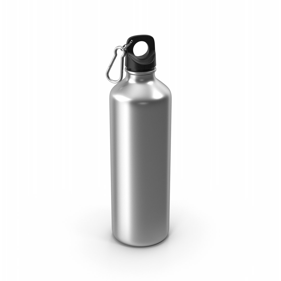 3D model Water Bottle Milton - Thermo Steel VR / AR / low-poly