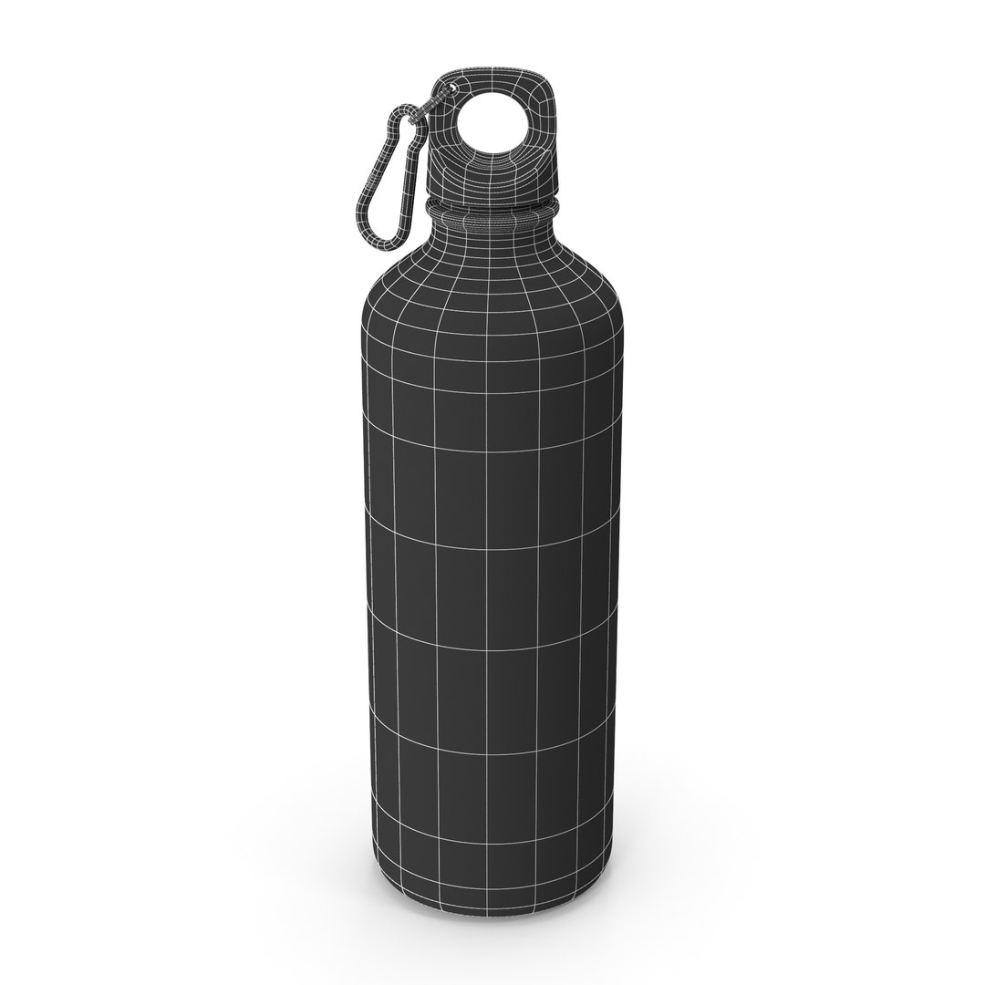 3D model Water Bottle Milton - Thermo Steel VR / AR / low-poly
