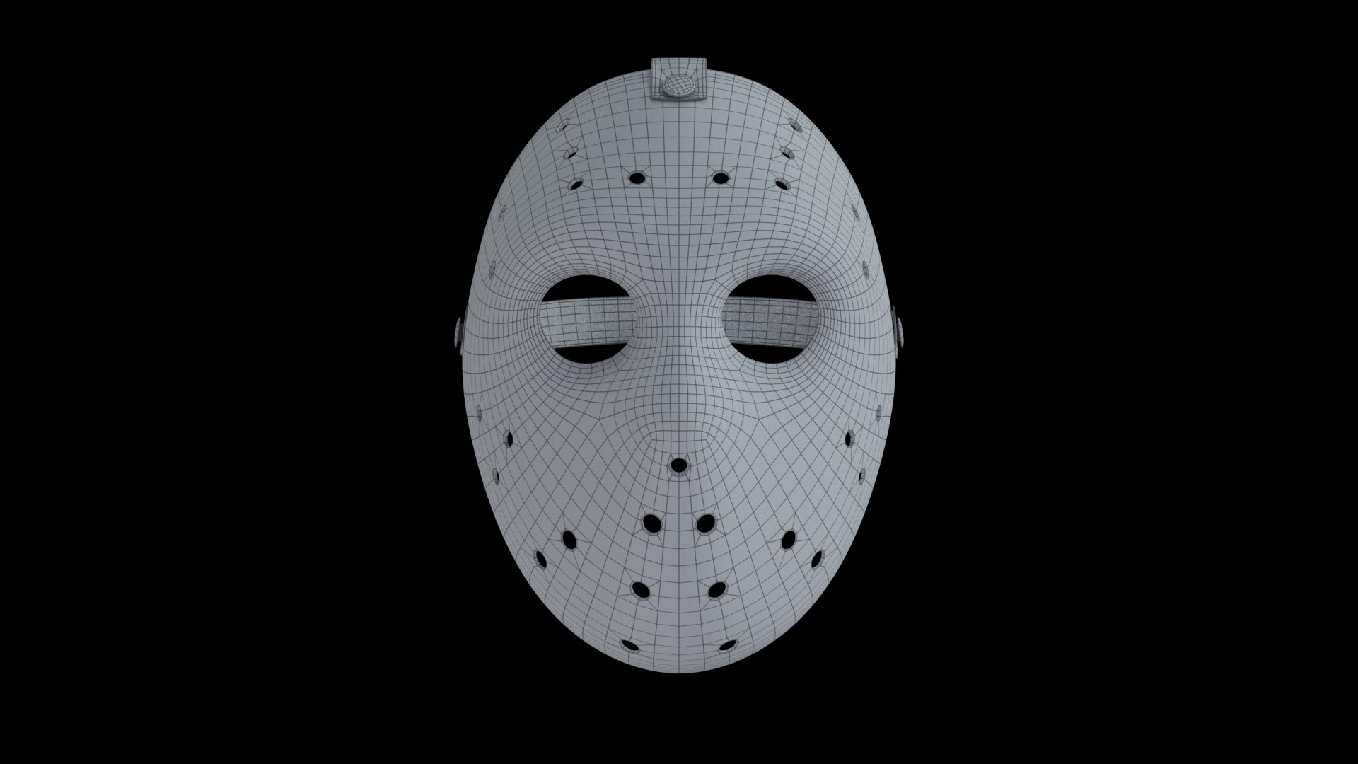 3D Serial Killer Hockey Mask TurboSquid 2065418
