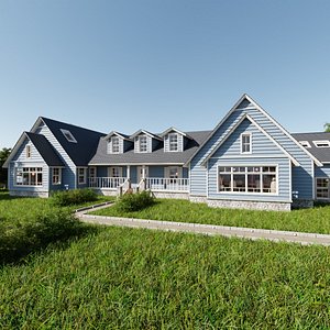 Modular Classic Style American House 20