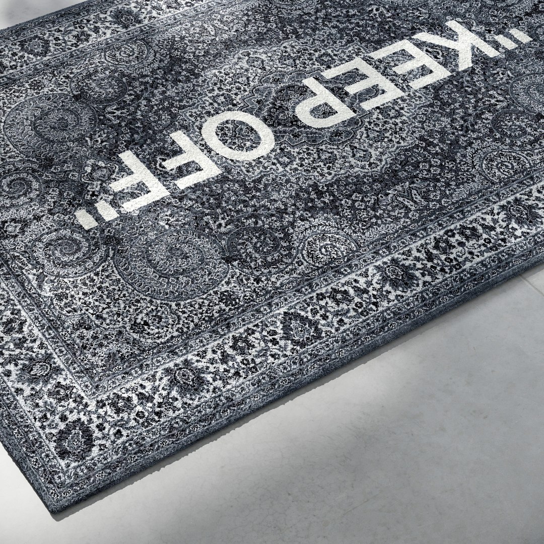 Rug Ikea KEEP OFF 3D model - TurboSquid 1901711