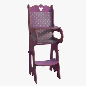 Old Pinkchair Baby Chair Emptiness