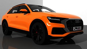 3D audiQ8 full texture